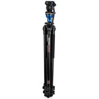 Benro A1573F Aluminum Tripod with S2 PRO 60mm Flat Base Video Head