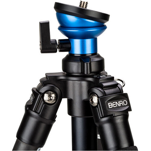 Benro A1573F Aluminum Tripod with S2 PRO 60mm Flat Base Video Head