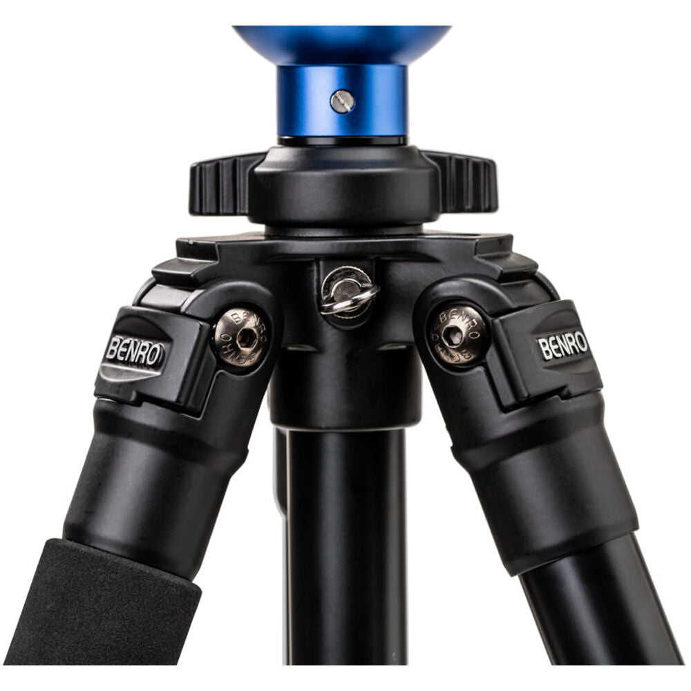 Benro A1573F Aluminum Tripod with S2 PRO 60mm Flat Base Video Head