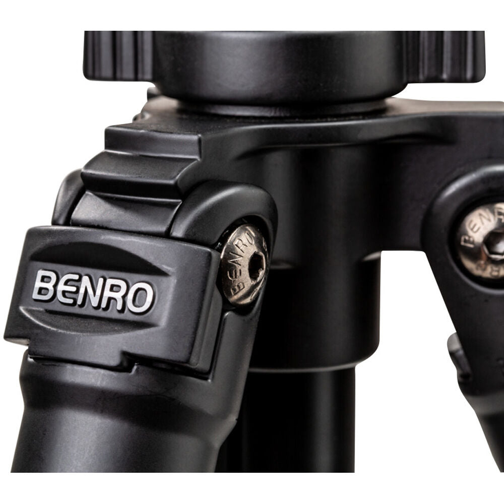 Benro A1573F Aluminum Tripod with S2 PRO 60mm Flat Base Video Head