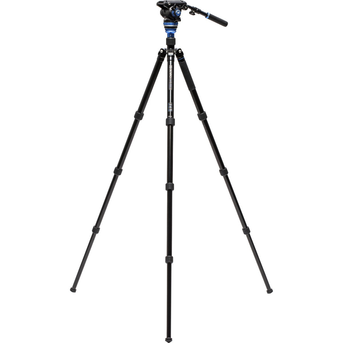 Benro A3883 Reverse-Folding Aluminum Travel Tripod with S6Pro Fluid Video Head