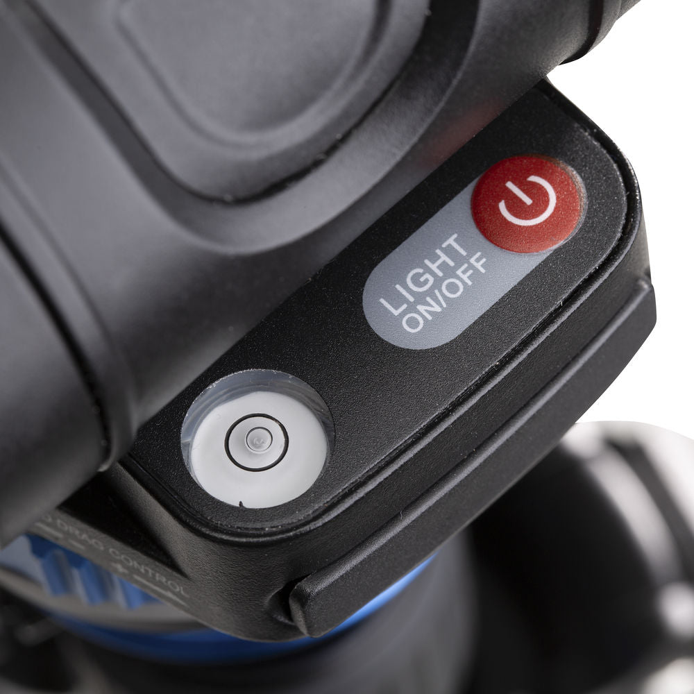 Benro C3883 Reverse-Folding Carbon Fiber Travel Tripod with S6Pro Fluid Video Head