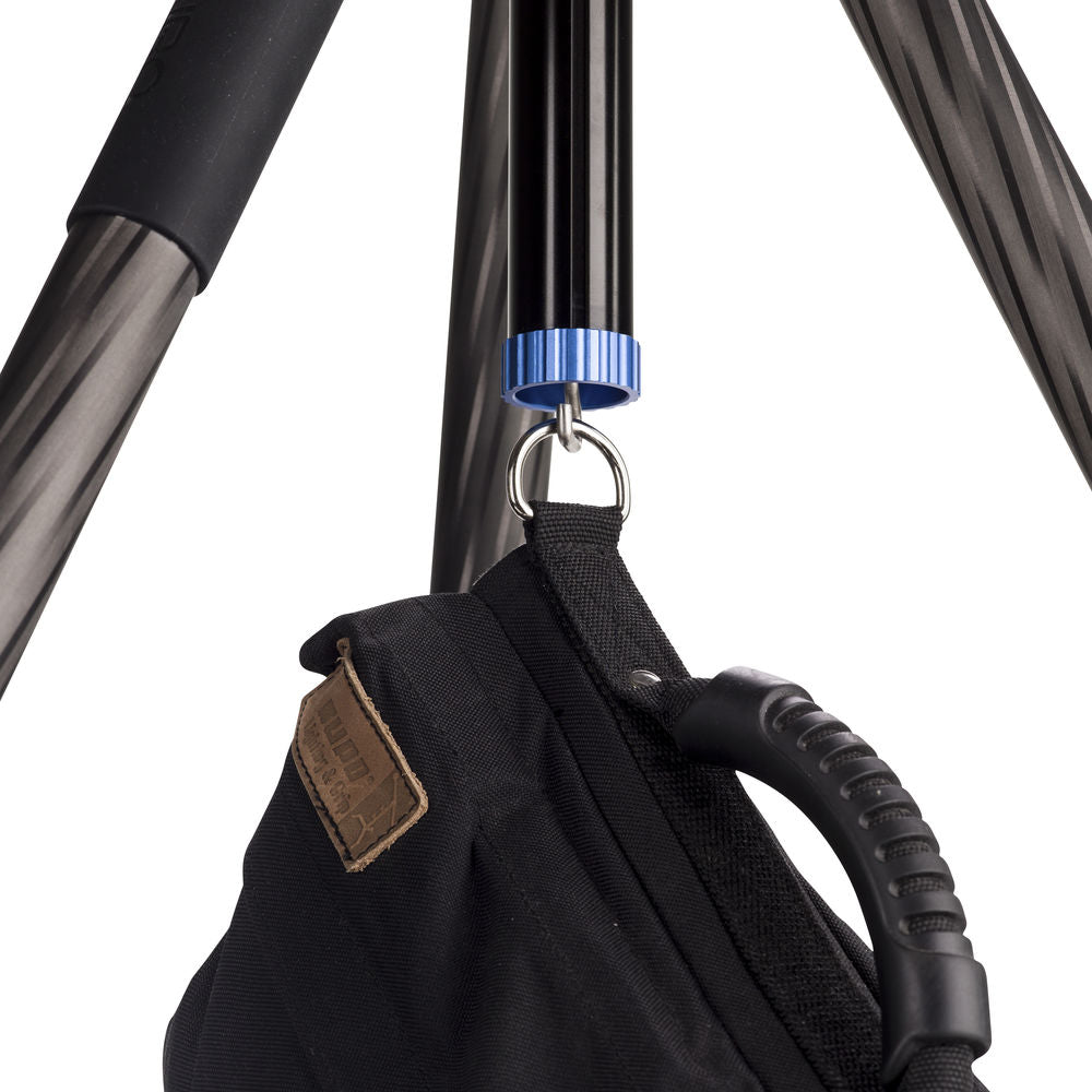 Benro C3883 Reverse-Folding Carbon Fiber Travel Tripod with S6Pro Fluid Video Head