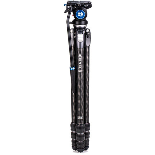 Benro Tortoise 34C Carbon Fiber 3 Series Tripod System with S4Pro Video Head