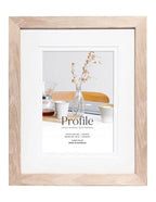 Deluxe Gallery Photo Wall Frame Set B - 6 Frames - Polar Birch 