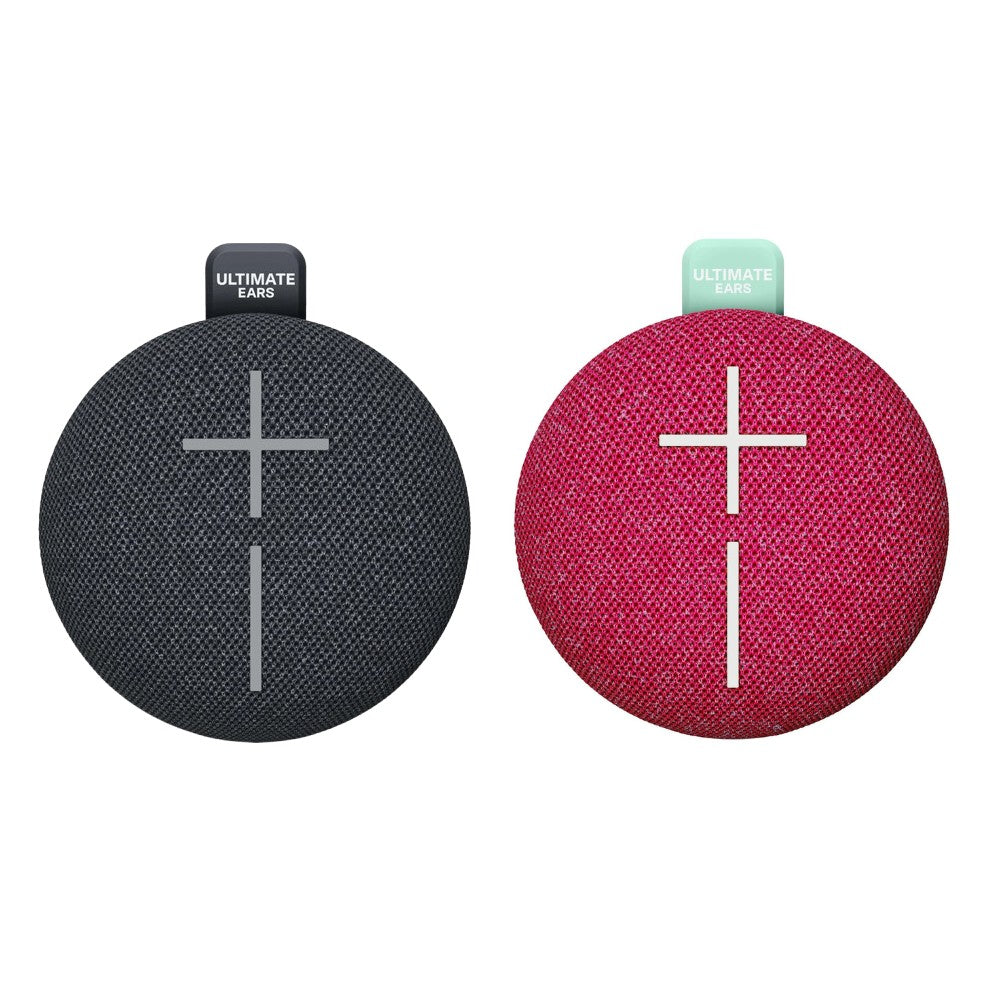 Ultimate Ears MINIROLL Duo Pack (Black / Pink)