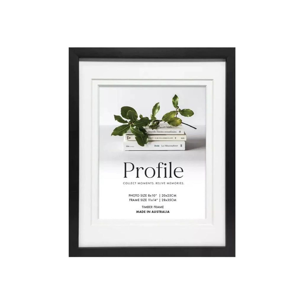 Deluxe Gallery Photo Wall Frame Set A - 6 Frames - Black