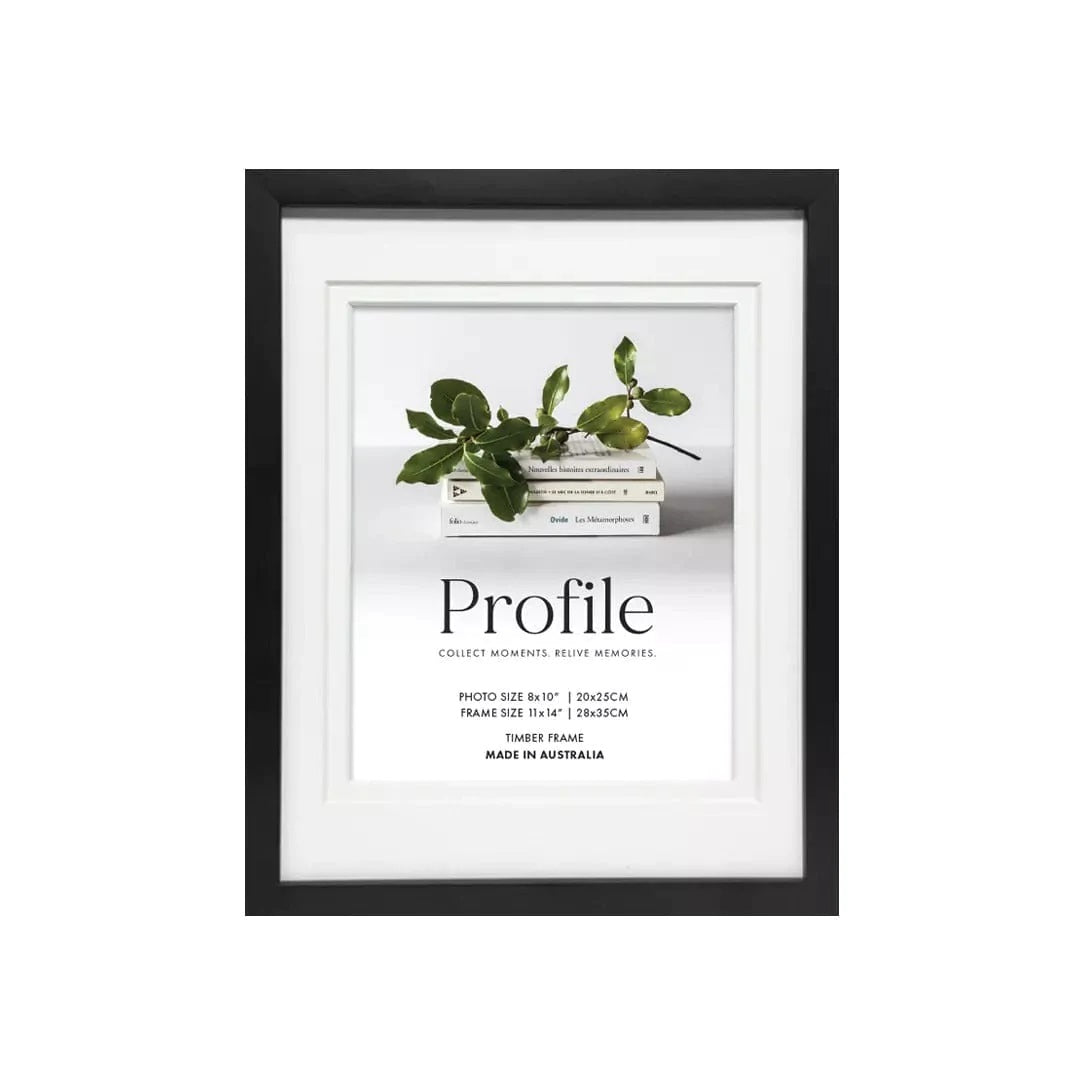 Deluxe Gallery Photo Wall Frame Set A - 6 Frames - Black