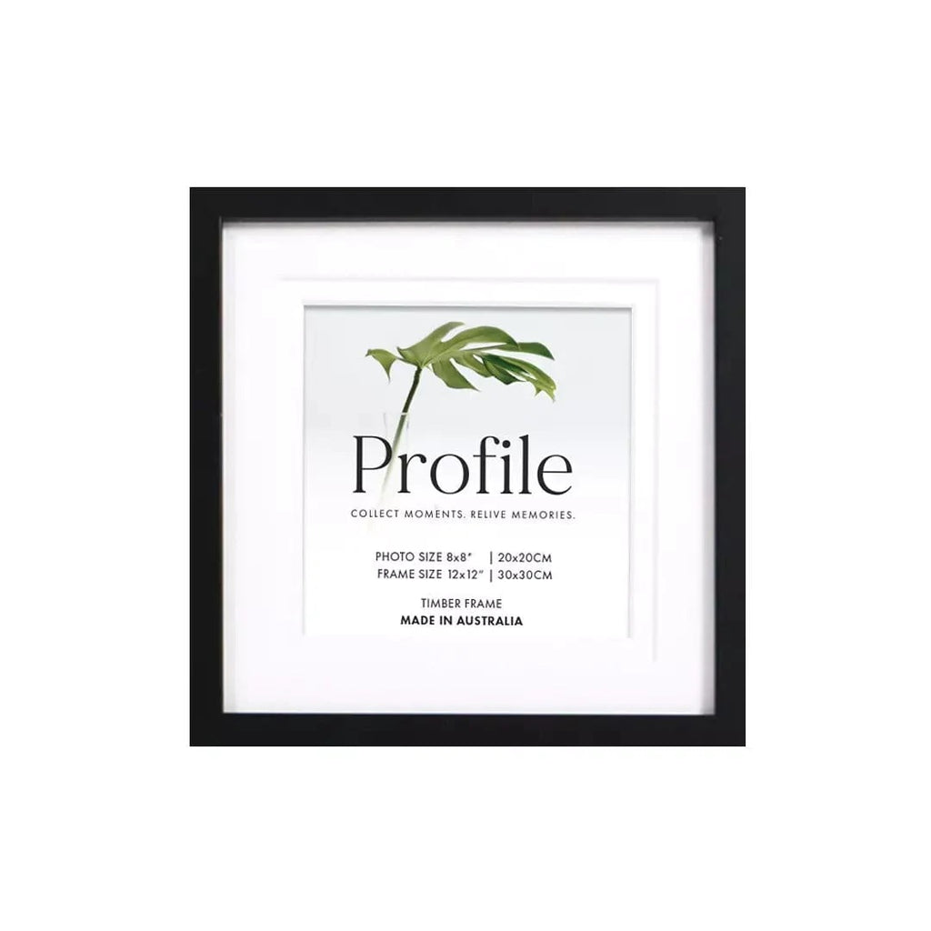 Deluxe Gallery Photo Wall Frame Set A - 6 Frames - Black
