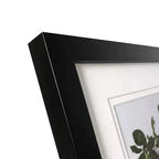 Deluxe Gallery Photo Wall Frame Set A - 6 Frames - Black