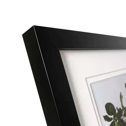 Deluxe Gallery Photo Wall Frame Set C - 10 Frames - Black 