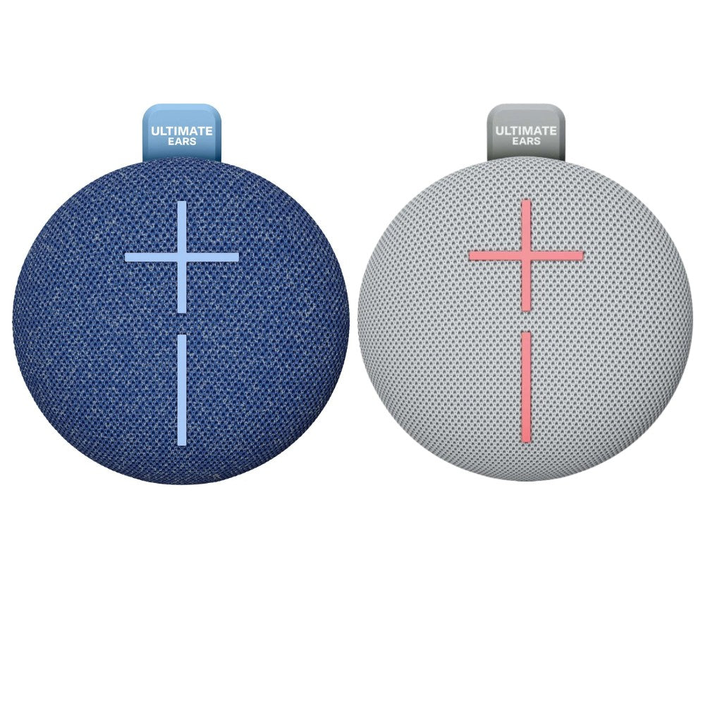 Ultimate Ears MINIROLL Duo Pack (Blue / Grey)