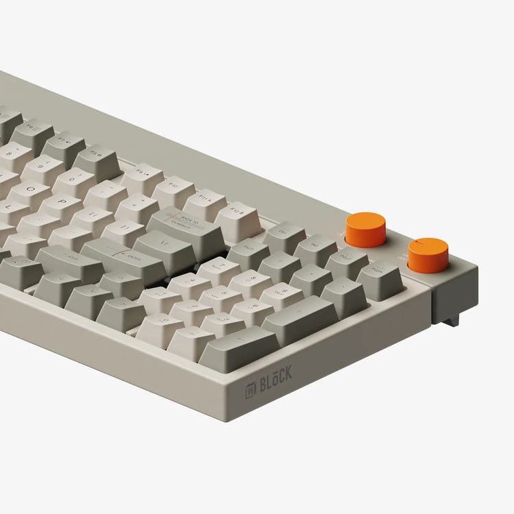 Lofree BLOCK 98% Hot-Swap Mechanical Keyboard (Linear Switch)