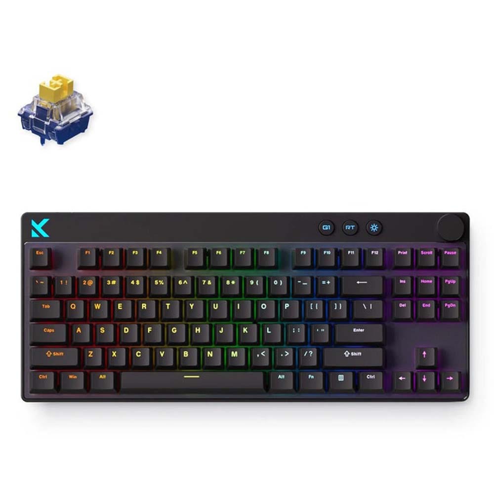 MCHOSE Mix 87 HE 8K Wired Keyboard (Black) (Apollo Magnetic Switch)