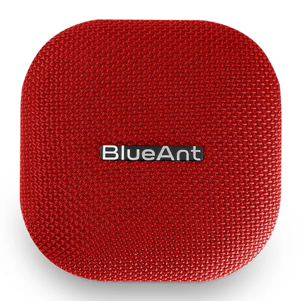 BlueAnt Wireless X0 Portable Bluetooth Speaker, Red