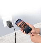 Bonelk 1.2m Long-Life Easy Grip USB-A to Lightning Cable (Black)