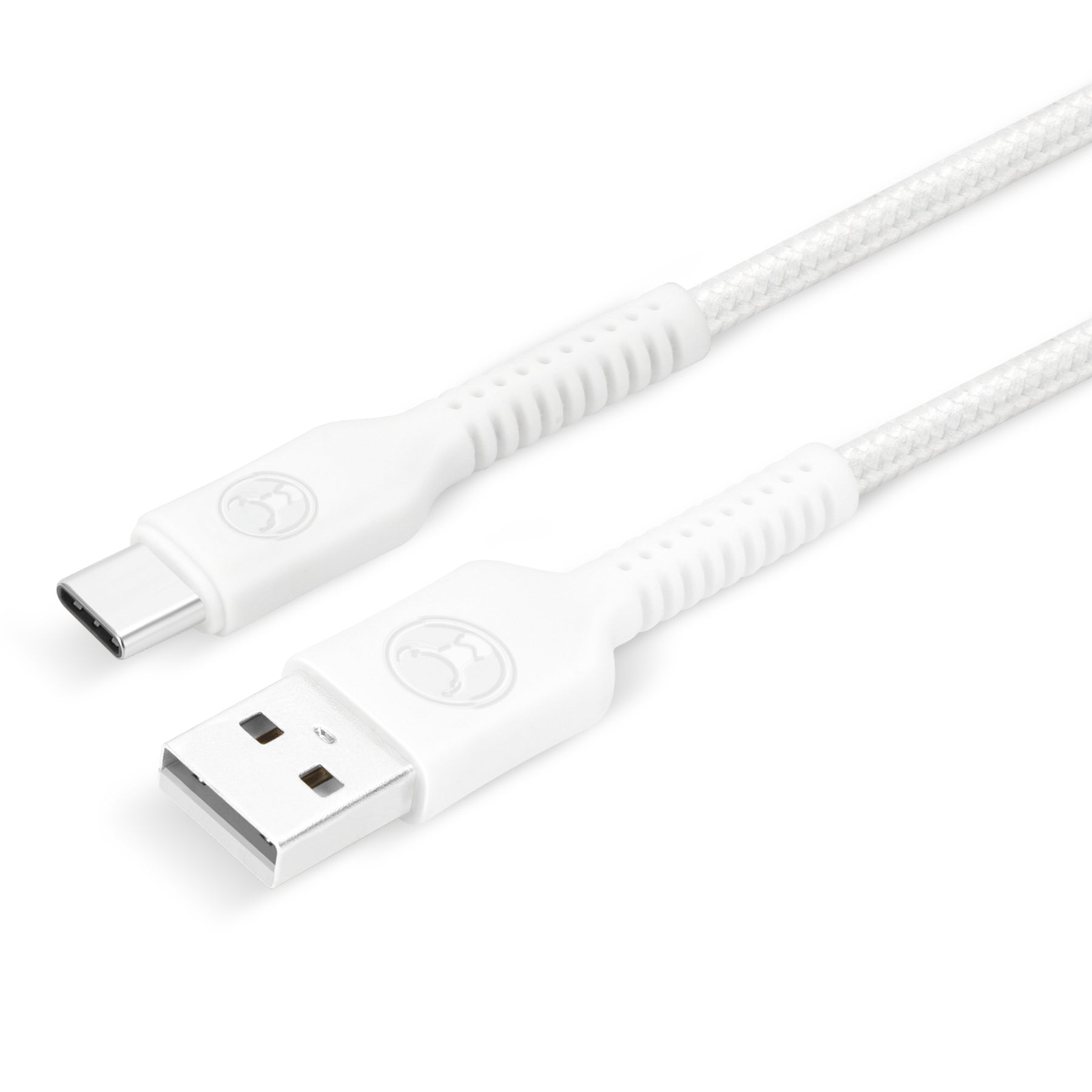 Bonelk 1.2m Long-Life Easy Grip USB-A to USB-C Cable 60W (White)