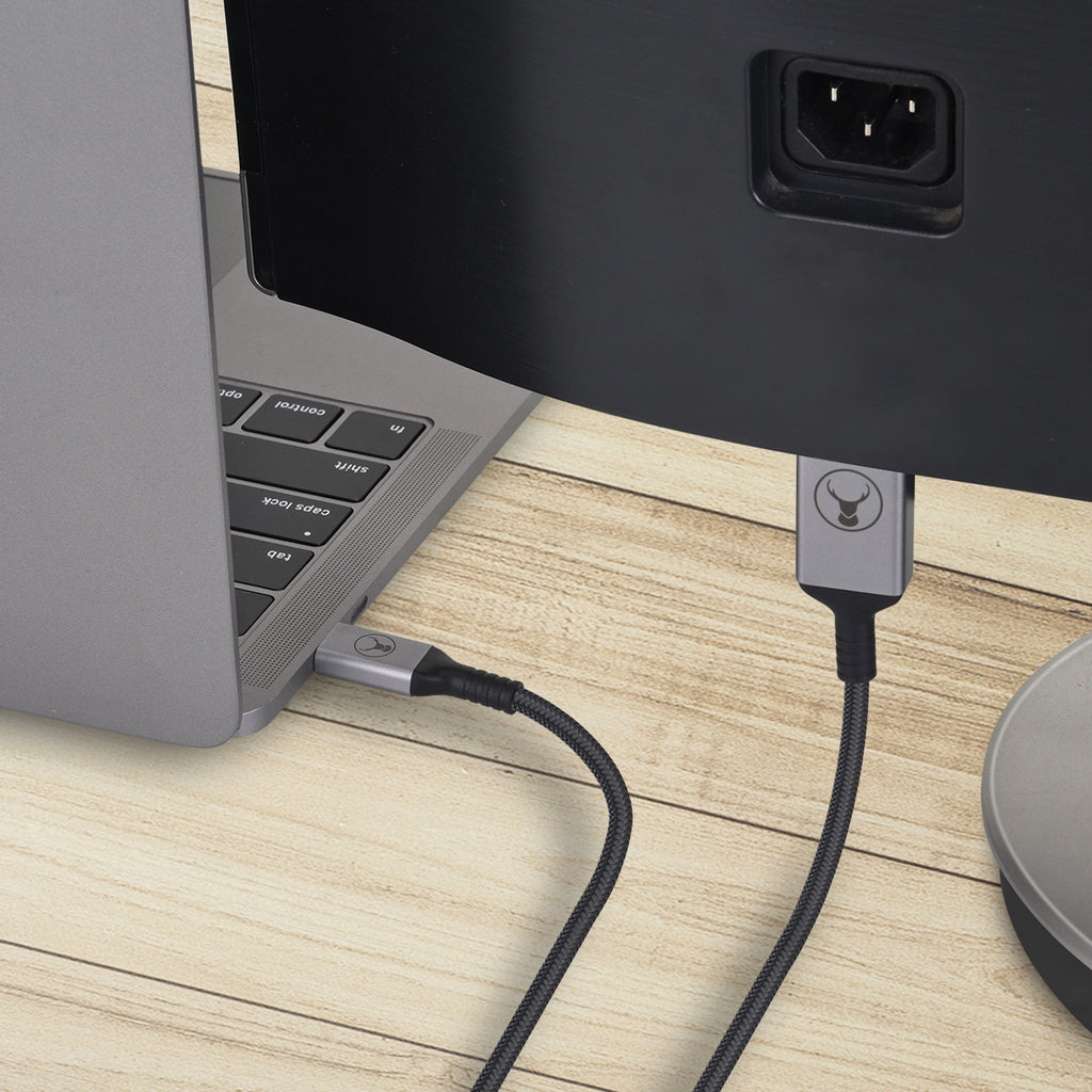 Bonelk 1.5m Long-Life USB-C to HDMI Cable (Black) 