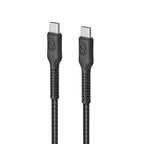 Bonelk 3m Long-Life Easy Grip USB-C to USB-C Cable 100W (Black)