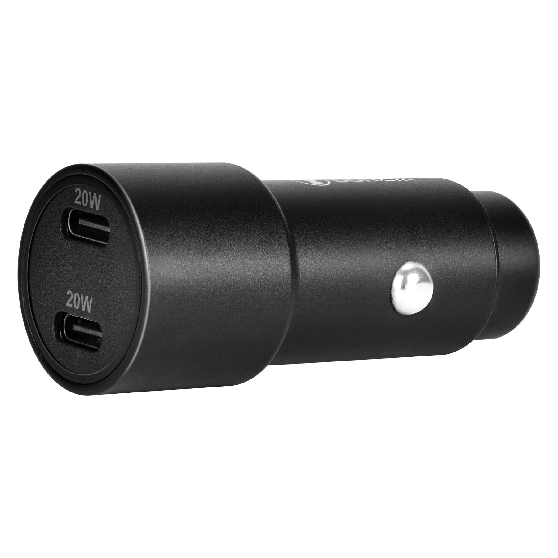 Bonelk Eco Series 38W PD Dual USB-C Car Charger (Black) 