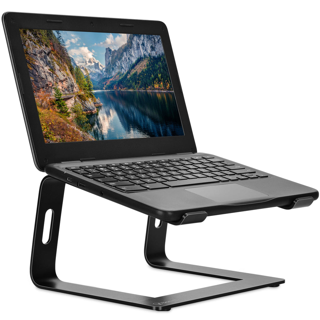 Bonelk Elevate Stance Aluminium Riser Laptop Stand (Black)