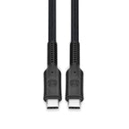 Bonelk Long-Life Easy Grip 1.5m 240W USB-C to USB-C Cable Supports 4K 60Hz (Black)