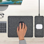 Bonelk Mouse Mat Qi Split (Grey) 
