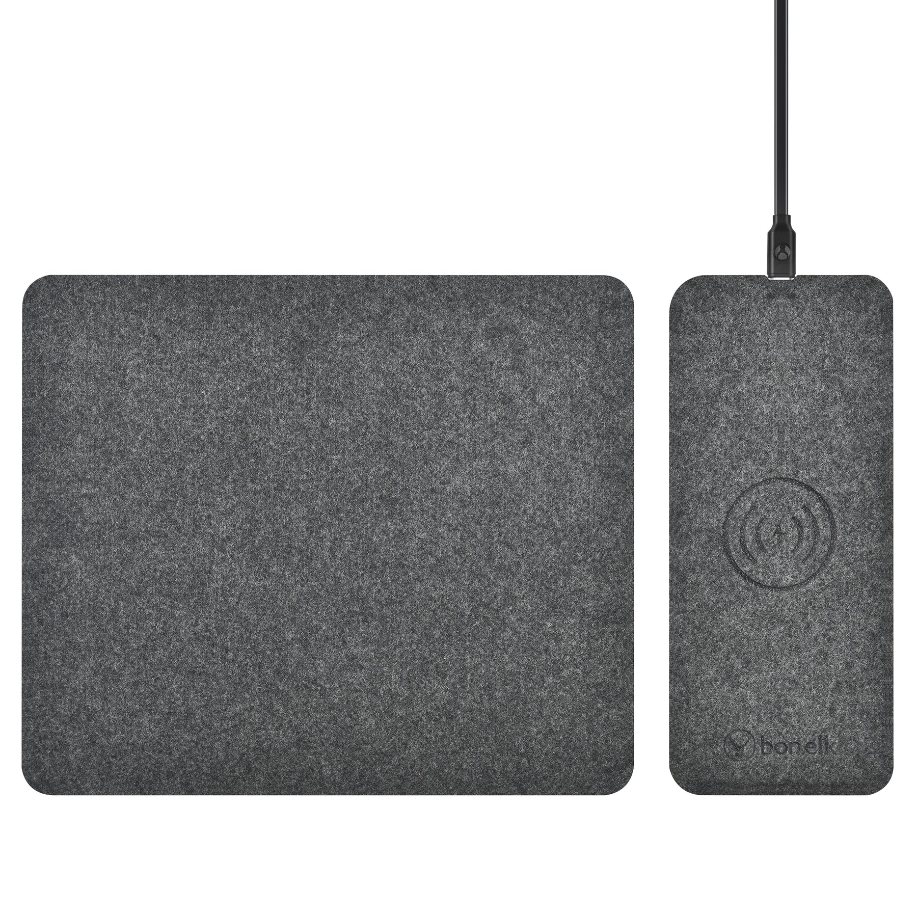 Bonelk Mouse Mat Qi Split (Grey) 