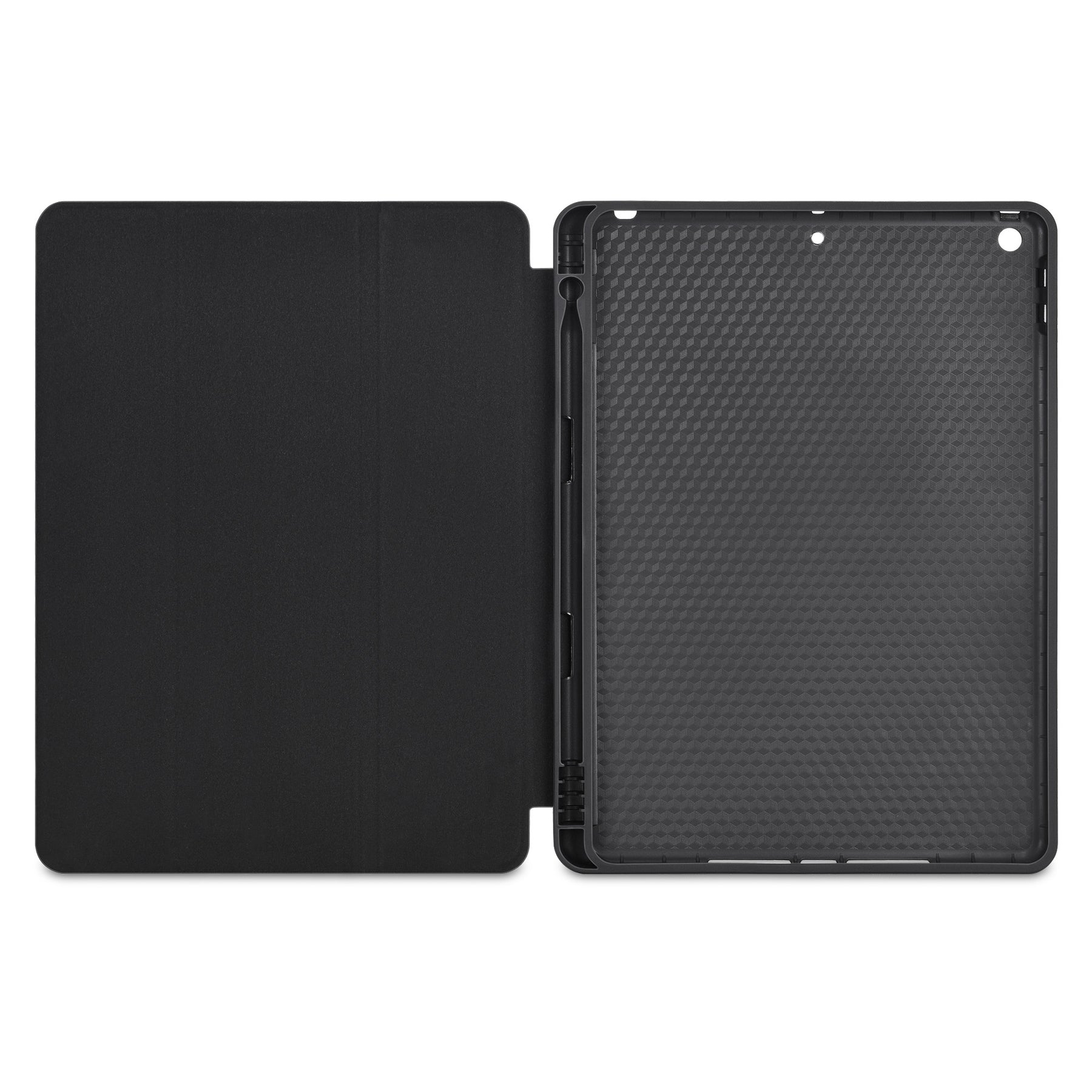 Bonelk Slim Smart Folio Case for iPad 10.2 (Midnight Black)
