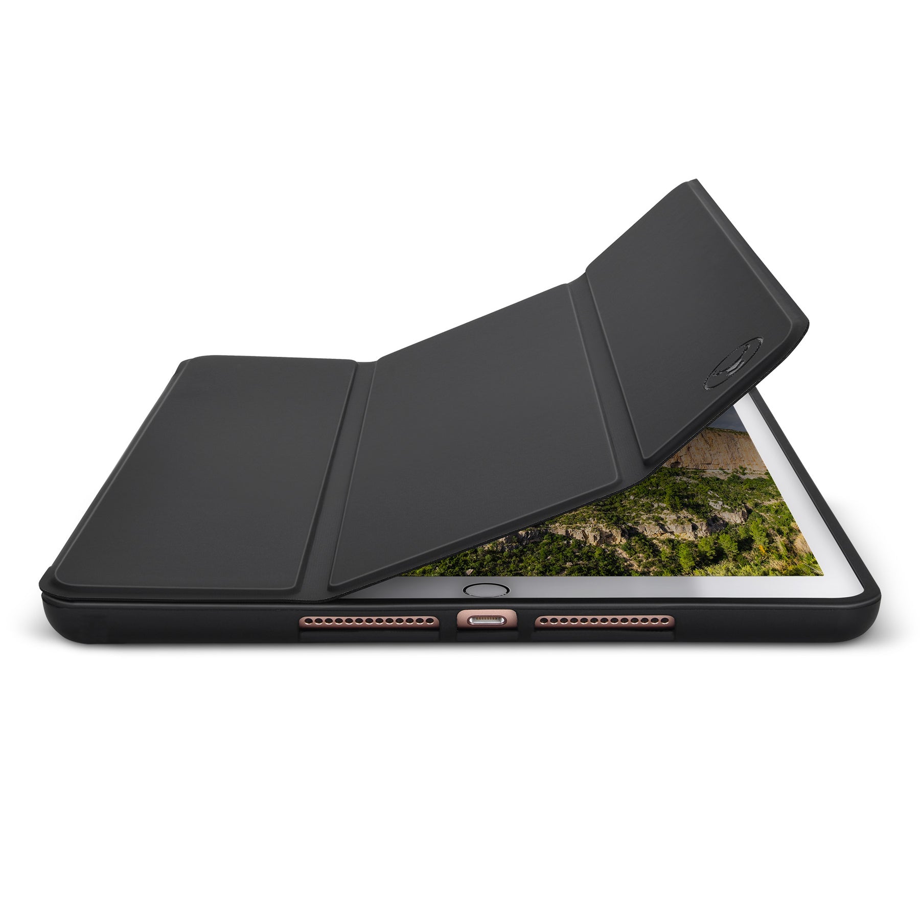 Bonelk Slim Smart Folio Case for iPad 10.2 (Midnight Black)