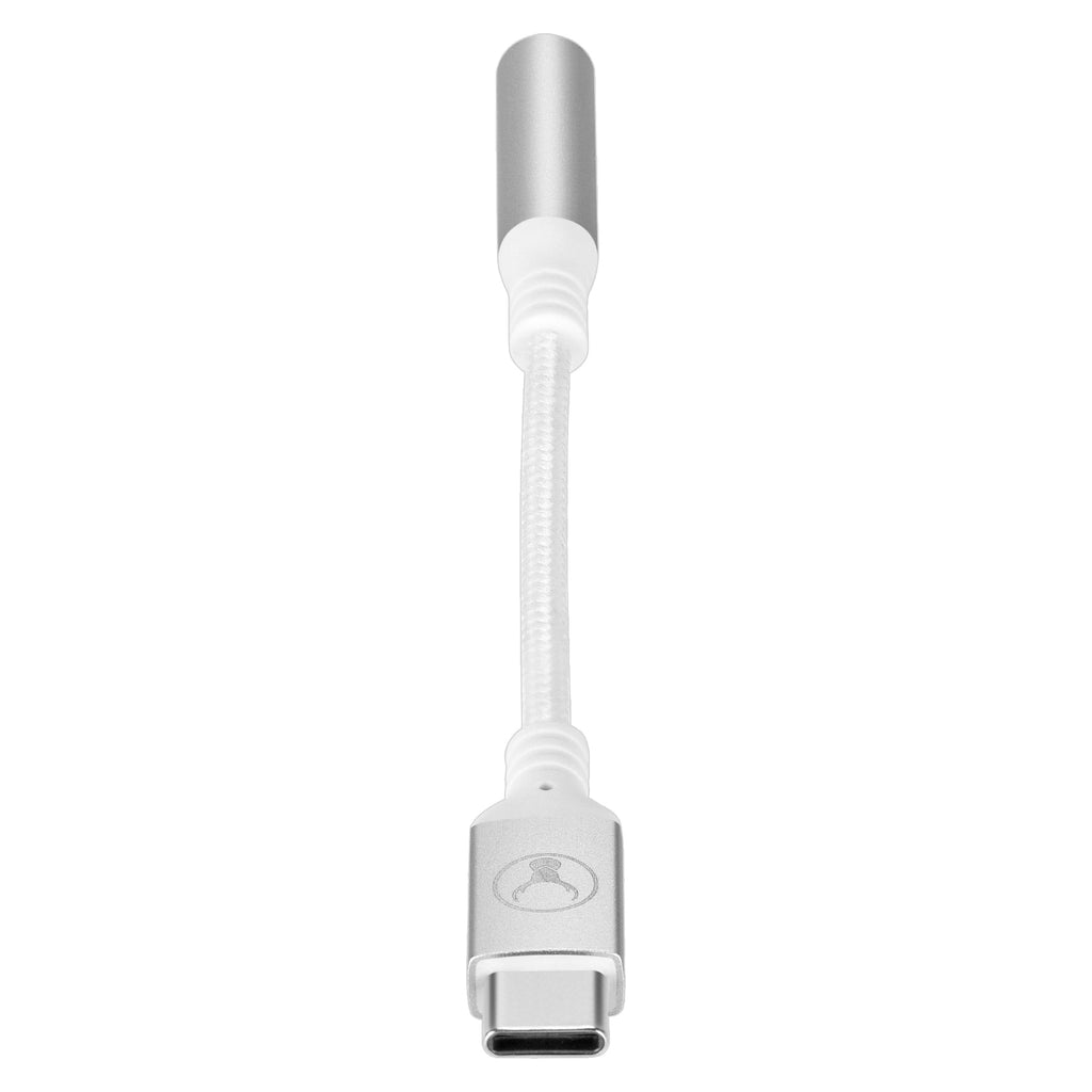 Bonelk USB-C to 3.5mm Long-Life Adapter (White)