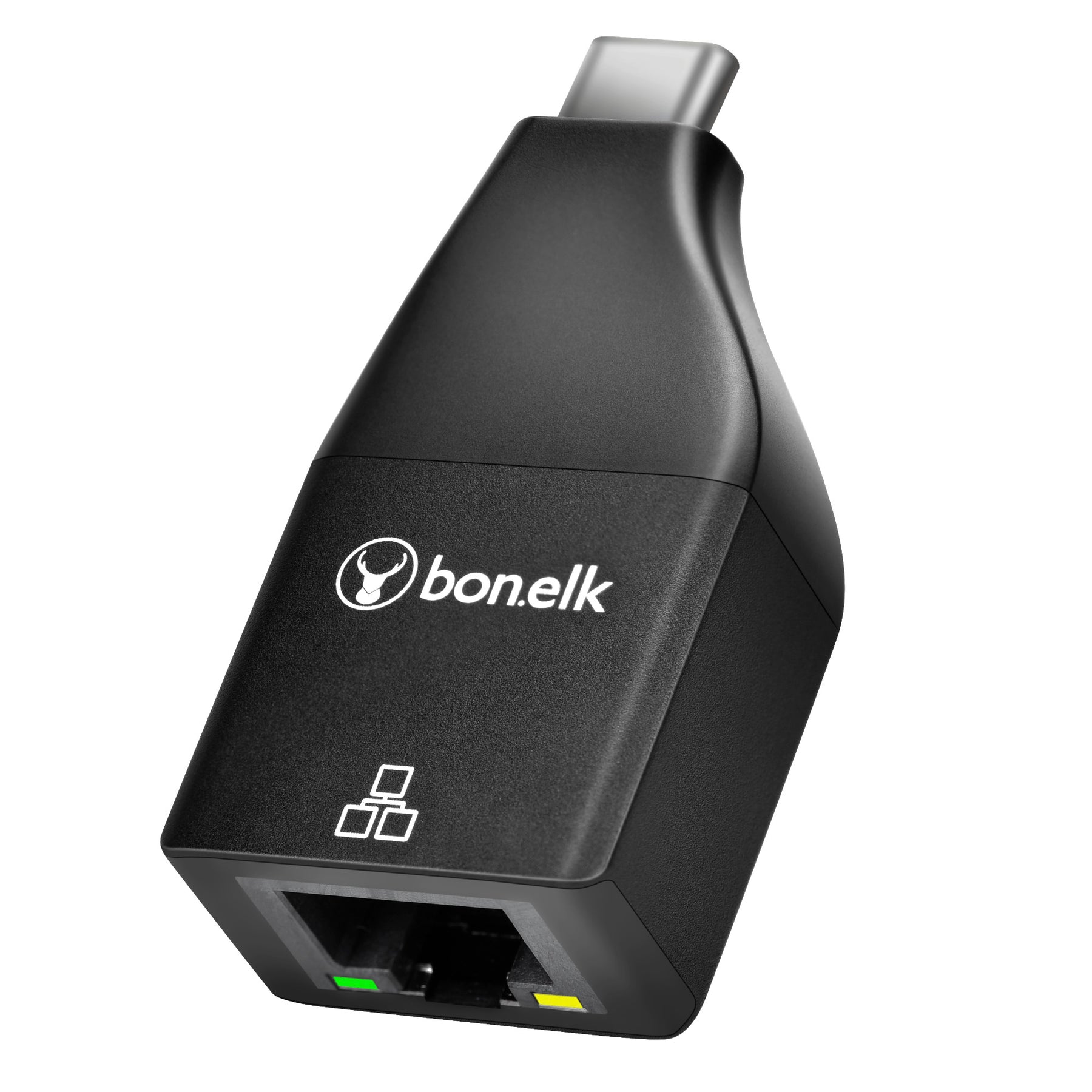 Bonelk USB-C to Gigabit Adapter (Black) 
