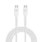 Bonelk Long-Life Easy Grip 1.5m 240W USB-C to USB-C Cable (White)