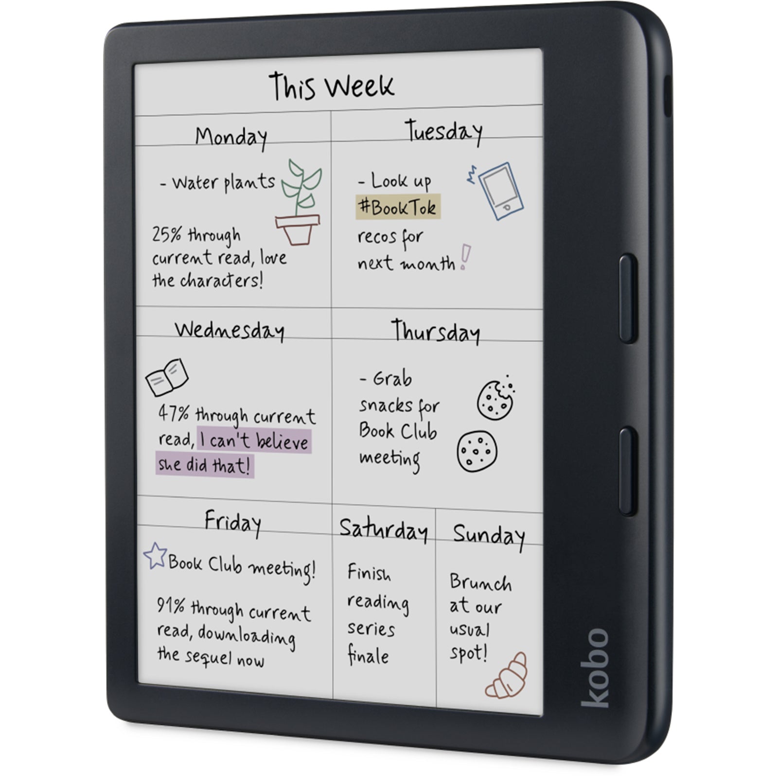 Kobo Libra Colour (Black) | digiDirect