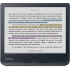 Kobo Libra Colour Black with SleepCover Case (Dusk Blue)