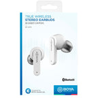 BOYA BY-AP4 True Wireless Semi-In-Ear Earbuds - White