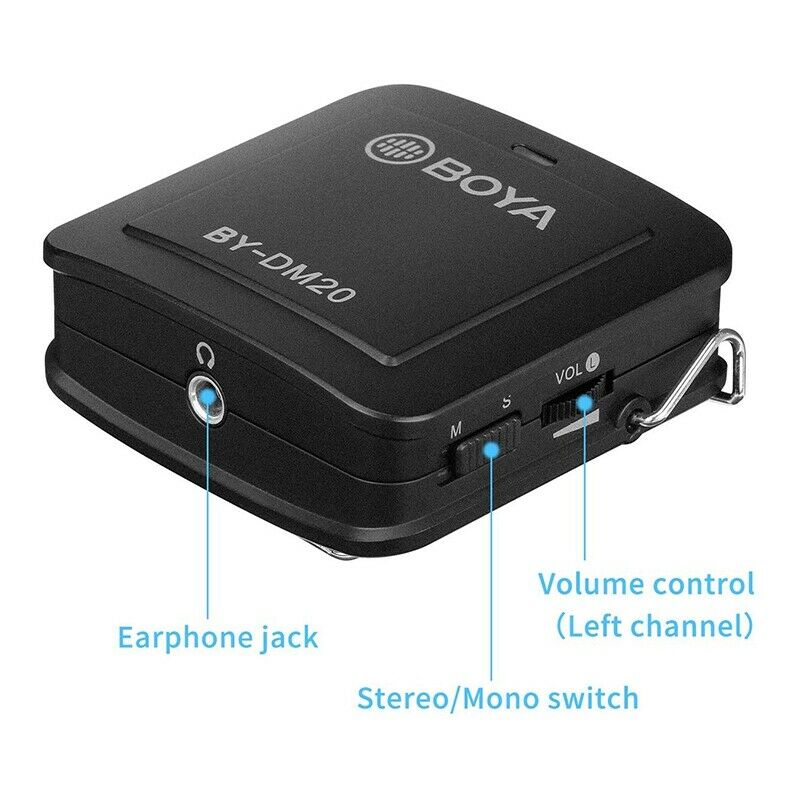 BOYA BY-DM20 Mixer & Microphone for Smartphones