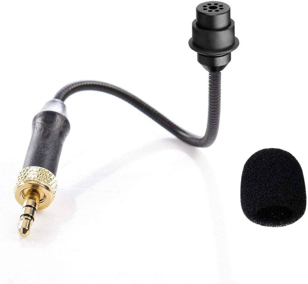 BOYA BY-UM2 3.5mm Locking-type Mini Gooseneck Omnidirectional Flexible Audio Microphone