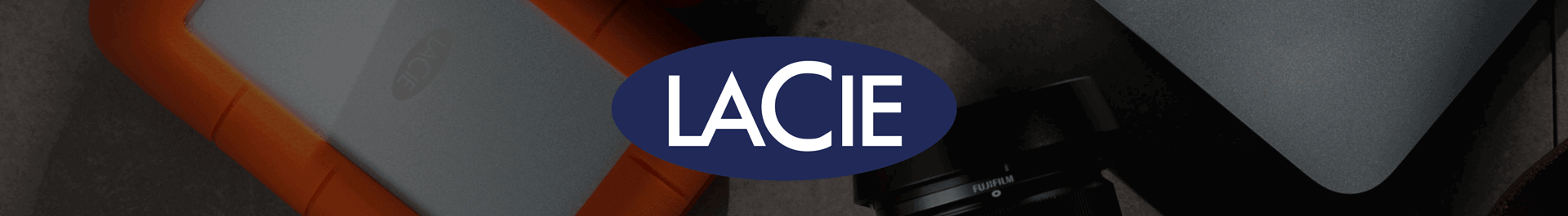 lacie brand banner