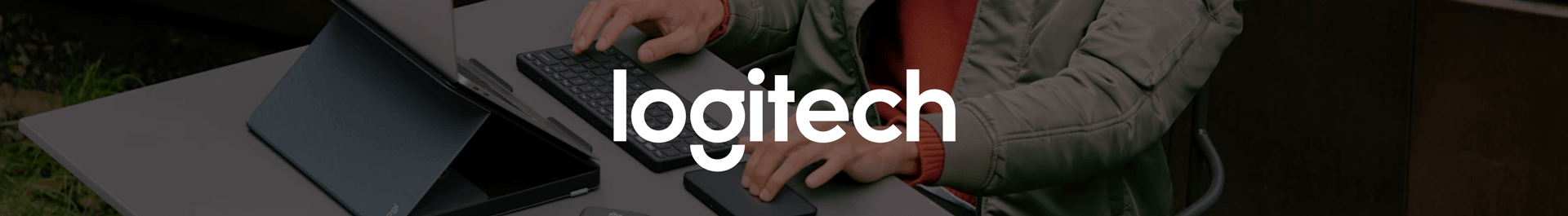 logitech brand banner