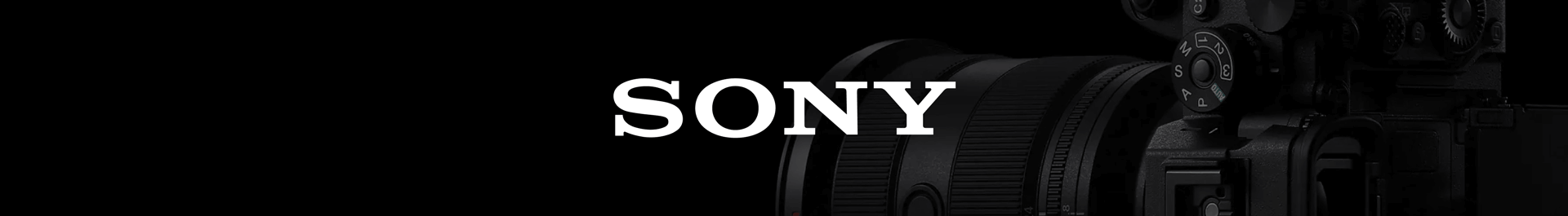 sony brand banner
