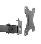 Brateck Dual Screens Double Joint Articulating Monitor Arm Fit Most 13-32" Screens
