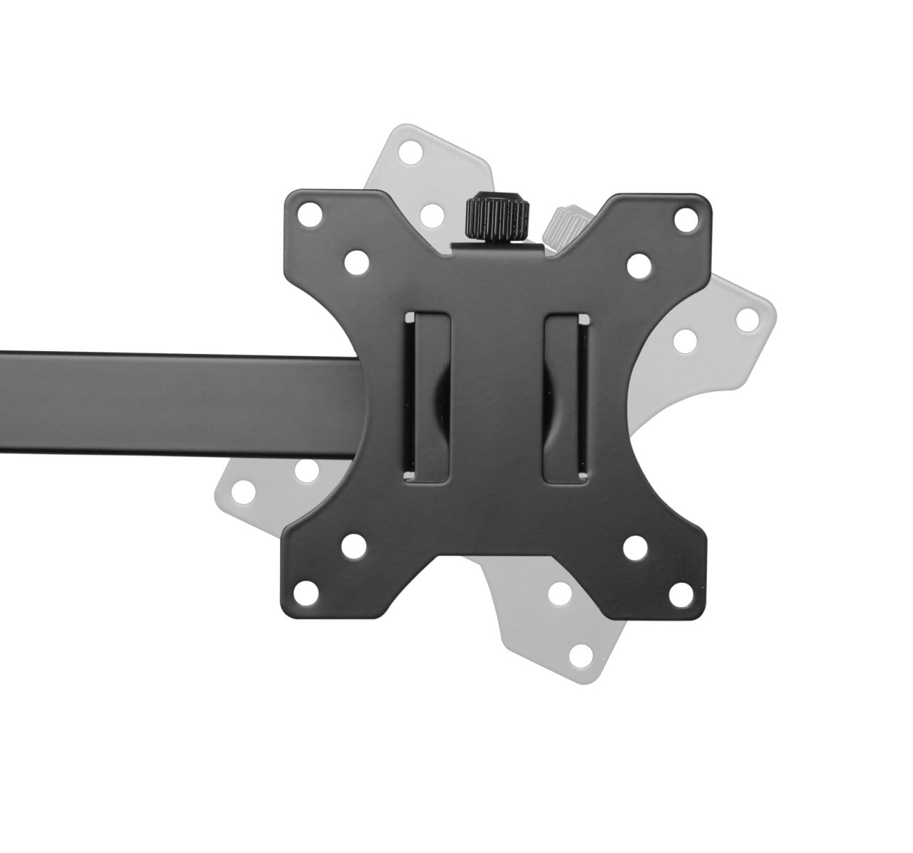 Brateck Dual Screens Double Joint Articulating Monitor Arm Fit Most 13-32" Screens
