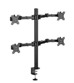  Brateck Quad Monitors Affordable Steel Articulating Monitor Arm