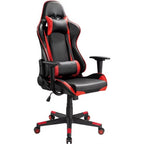 Brateck PU Leather Gaming Chairs with Headrest and Lumbar Support