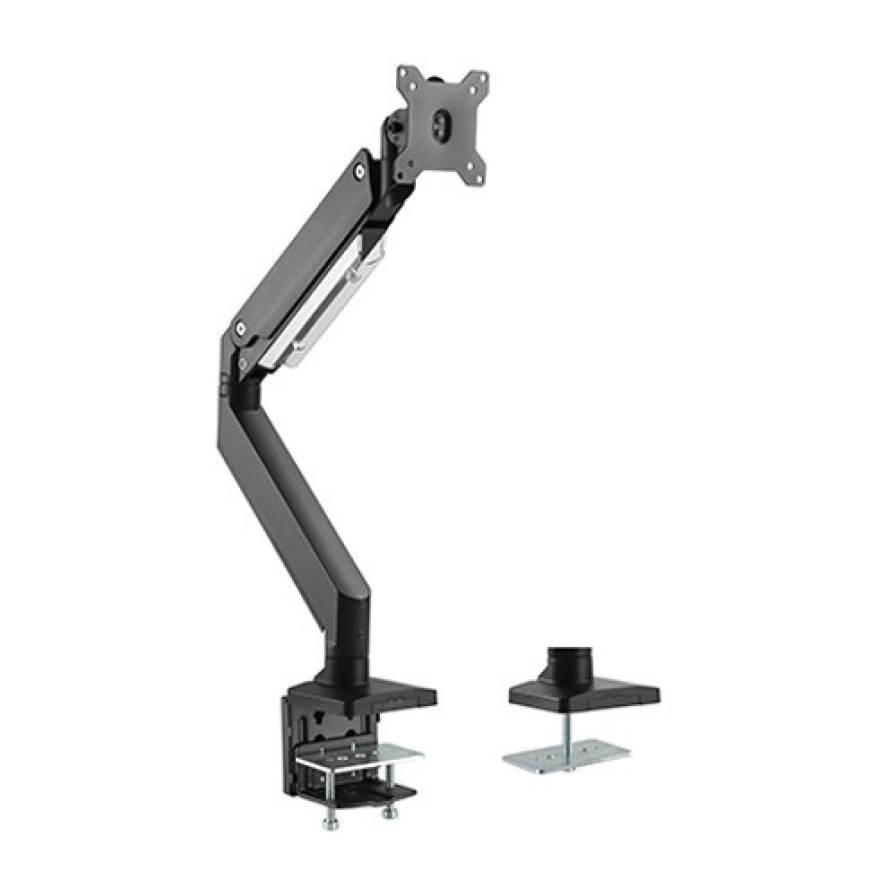 Brateck Single Monitor Heavy-Duty Gas Spring Aluminum Monitor Arm