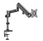 Brateck Single Monitor Pole-Mounted Epic Gas Spring Aluminium Arm