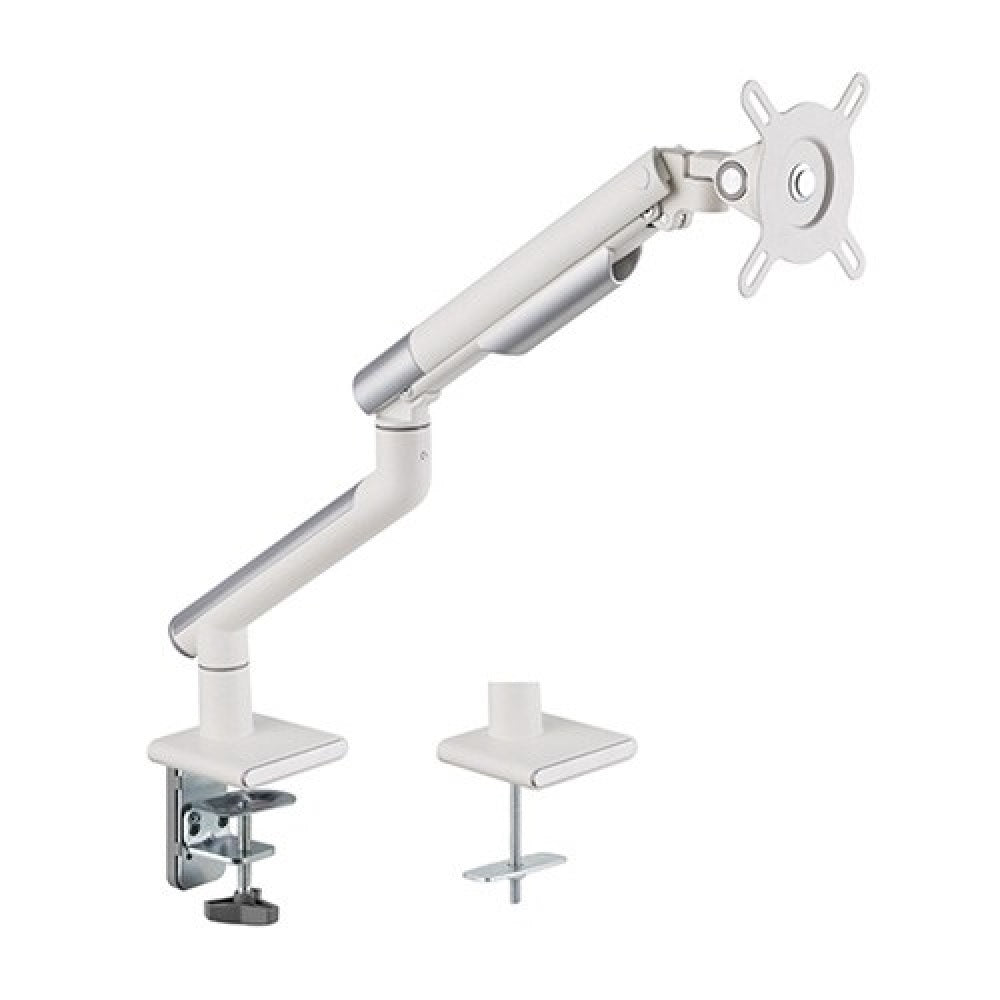 Brateck Single Monitor Premium Slim Aluminum Spring Arm 17-32 White