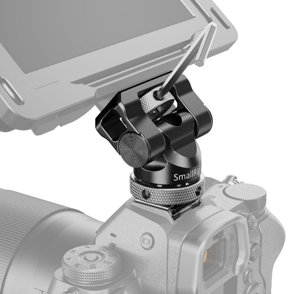 SmallRig Swivel and Tilt Monitor Mount with Cold Shoe BSE2346