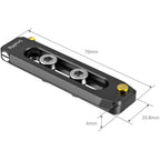 Small Long-profile NATO Rail 70mm BUN2483B
